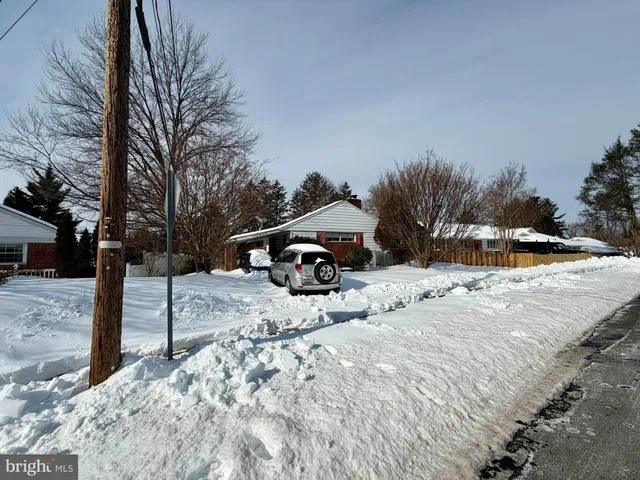 a car parked on the side of the road