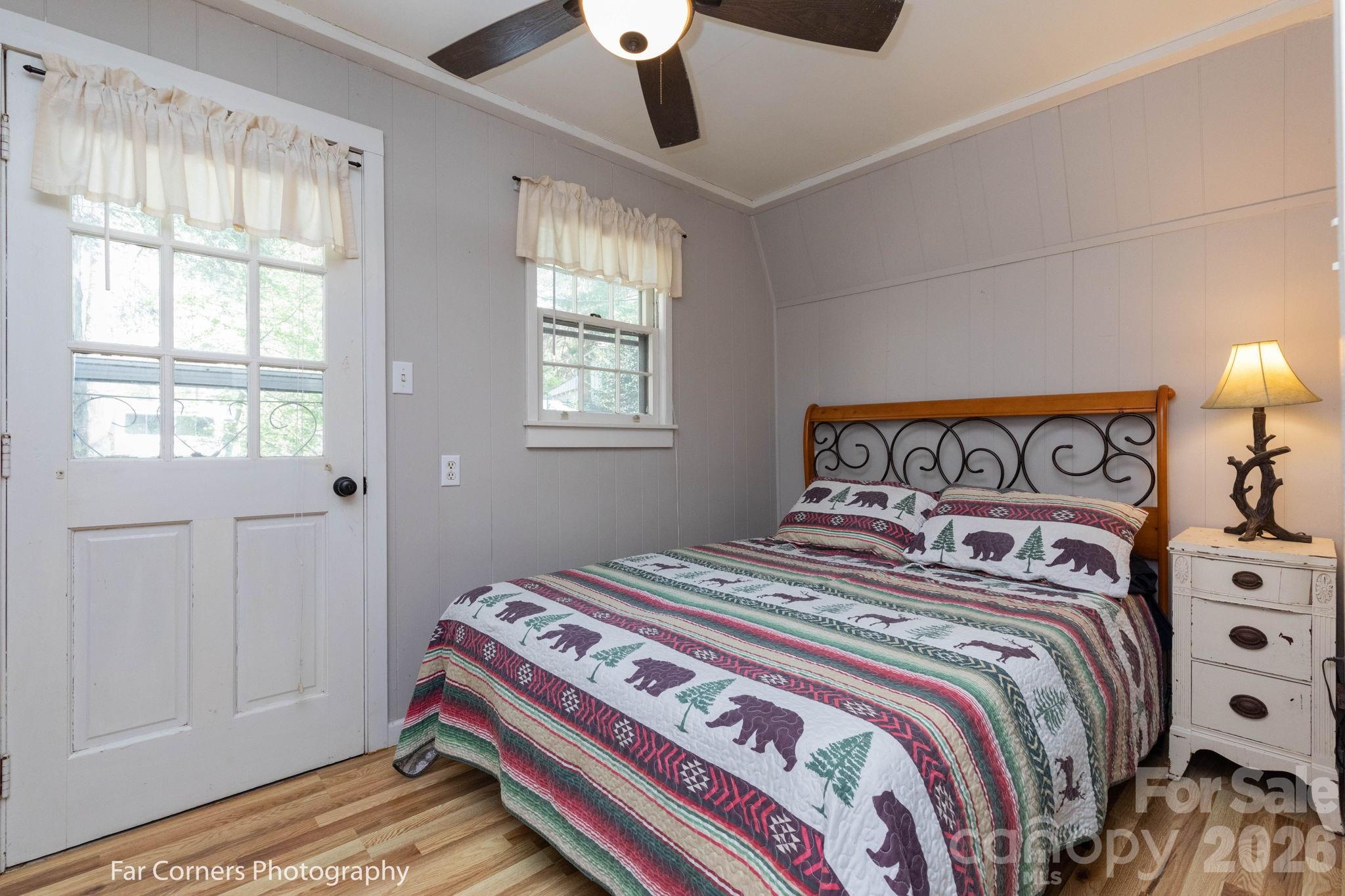 2670 Dicks Creek Road Whittier, NC 28789 - Photo 9 of 21 a bedroom with a bed and a window