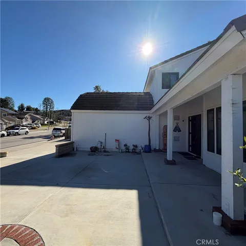 a view of a car garage