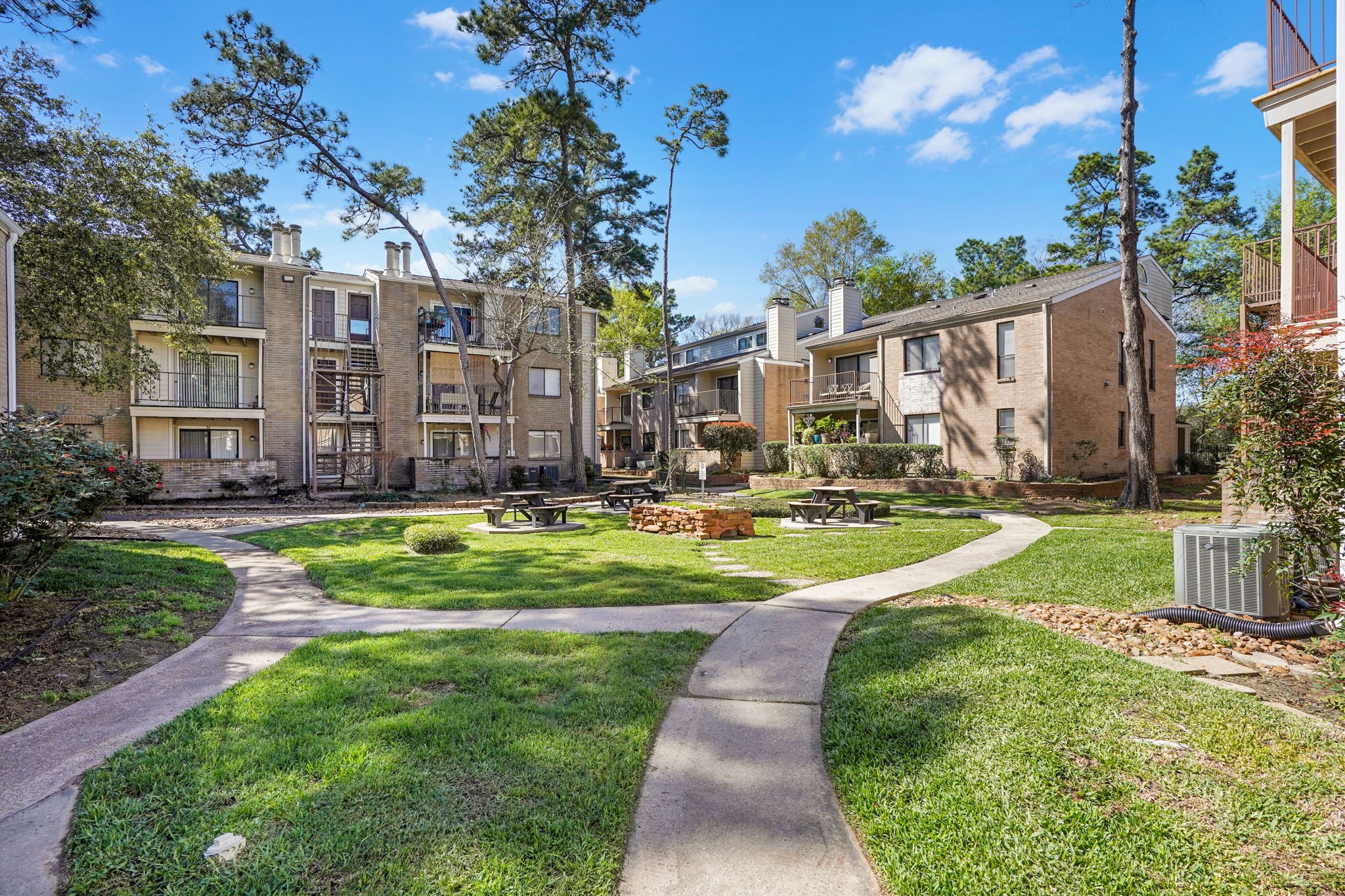 3500 Tangle Brush Drive, Unit 150 Spring, TX 77381 - Photo 18 of 23 Unit 150 is steps away from the complex courtyard.