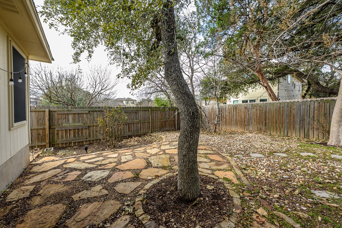 8920 Frock Court Austin, TX 78748 - Photo 20 of 22 a view of backyard with tree