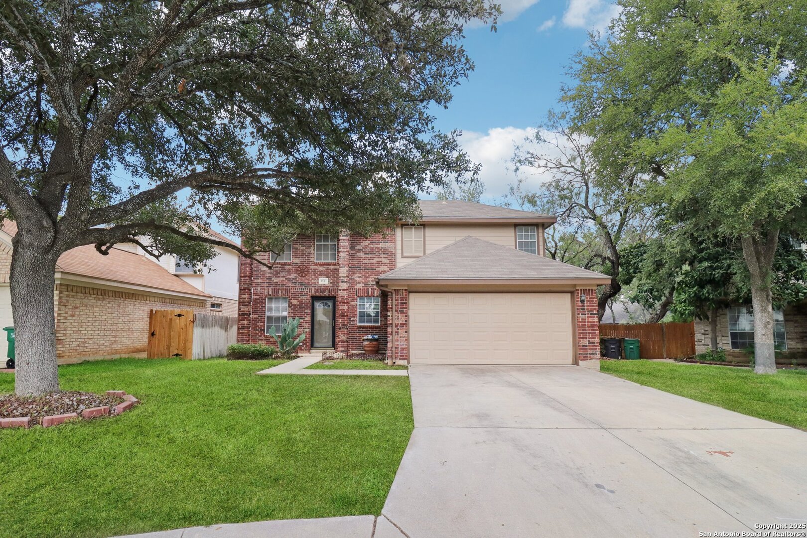 front view of house with a yard