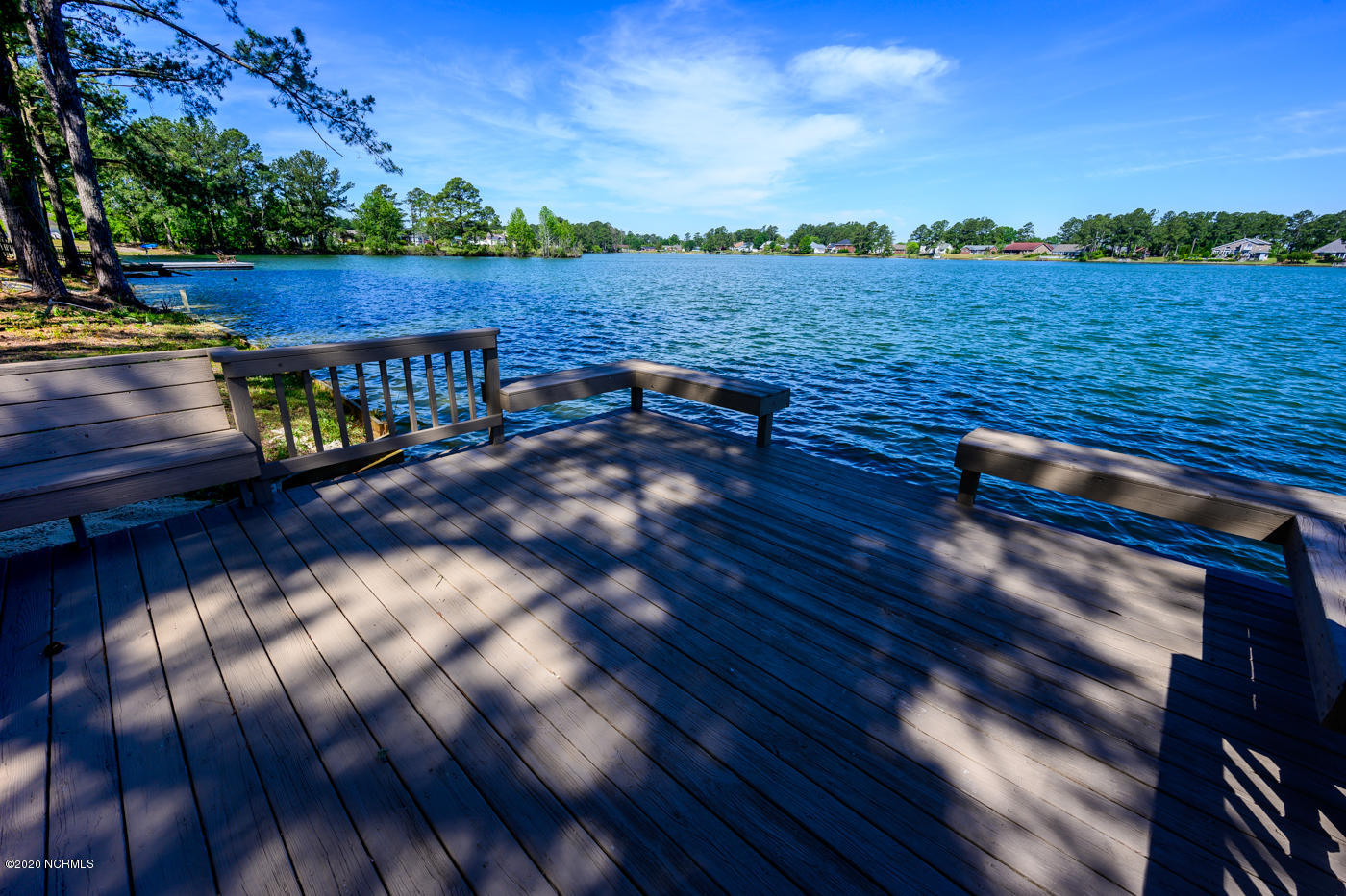 906 Williams Road New Bern, NC 28562 - Photo 4 of 34 Lake View from Waterfront Deck