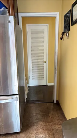 a view of front door