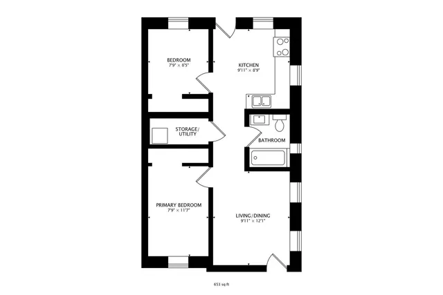 $1,350 | 1908 West 48th Street, Unit 1R, Chicago, IL 60609