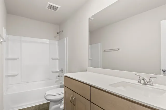 a backyard of a house