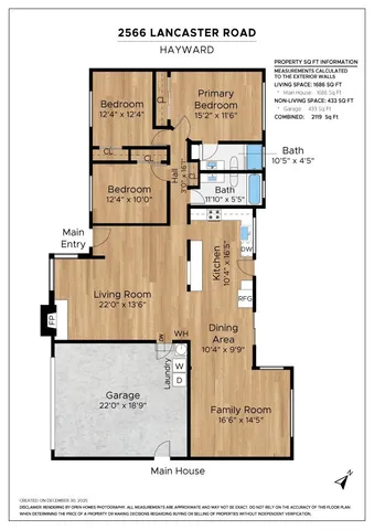 $1,385,000 | 2566 Lancaster Road, Hayward, CA 94542