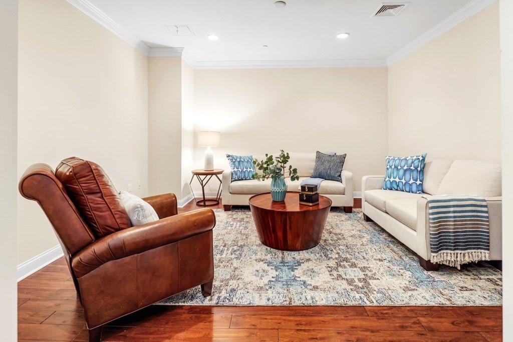 113 Halsted, Unit 113 Hingham, MA 02043 - Photo 4 of 41 a living room with furniture and a potted plant