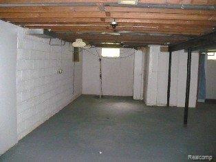 21757 Berg Road Southfield, MI 48033 - Photo 6 of 7 NICE OPEN BASEMENT
