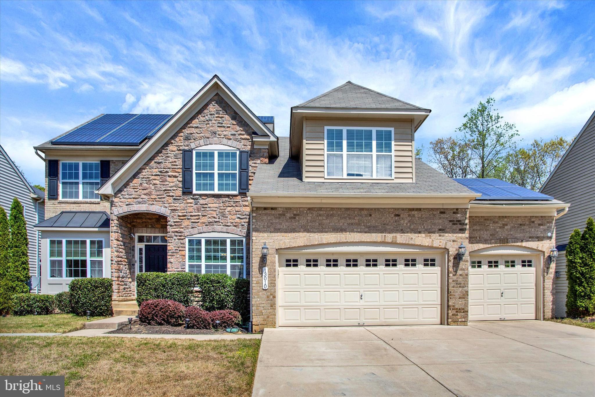 13010 Davenport Drive Brandywine, MD 20613 - Photo 1 of 38 Stone front with 3 car front entry