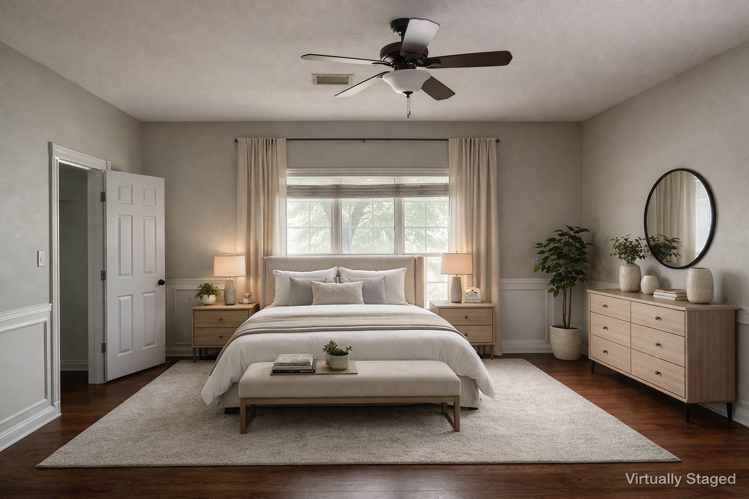 5710 Desert Oak Way Spring, TX 77379 - Photo 11 of 30 a bedroom with a bed and a dresser