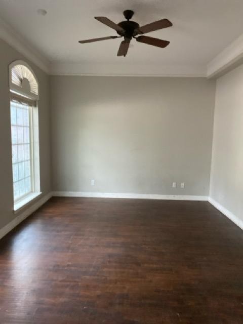 5710 Desert Oak Way Spring, TX 77379 - Photo 13 of 30 an empty room with wooden floor fan and windows