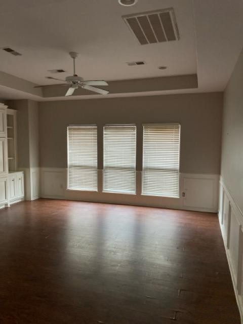 5710 Desert Oak Way Spring, TX 77379 - Photo 22 of 30 a view of an empty room with wooden floor and a window