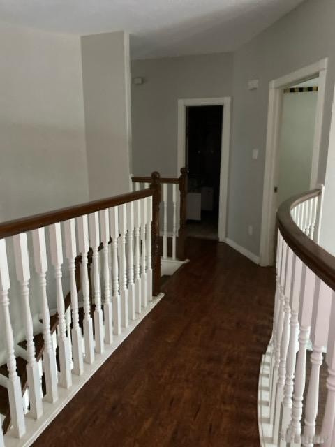 5710 Desert Oak Way Spring, TX 77379 - Photo 28 of 30 a view of hallway with wooden floor
