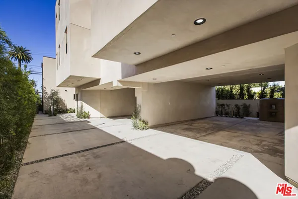 a front view of a building with entryway