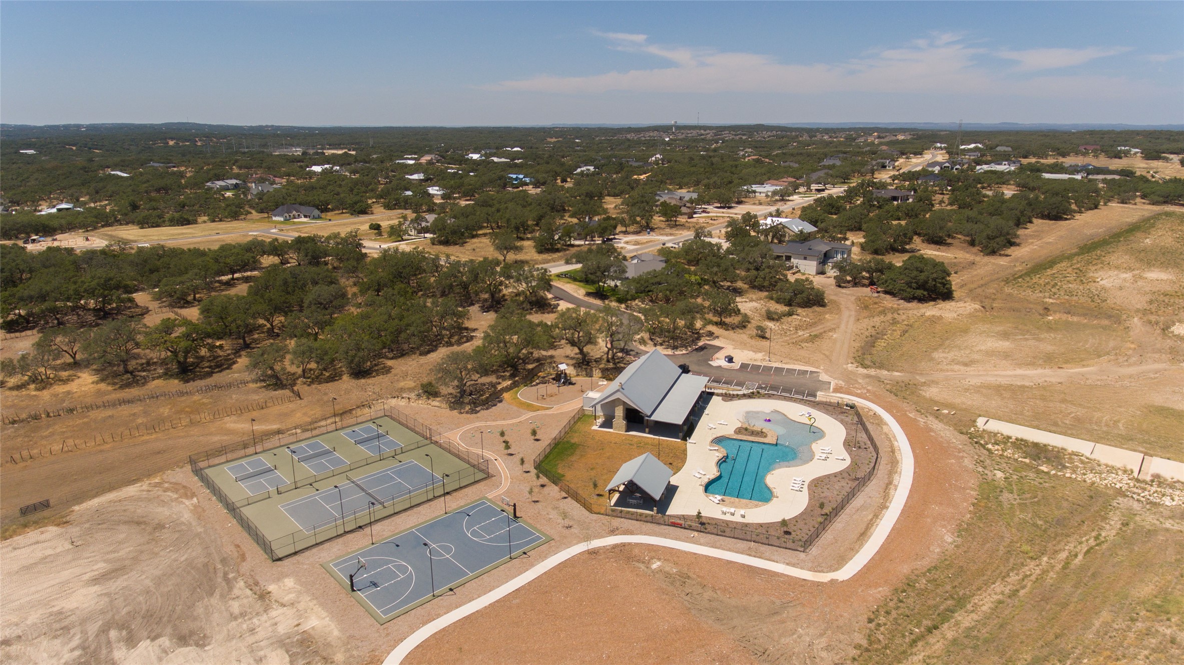676 Annabelle Avenue Bulverde, TX 78163 - Photo 14 of 16 an aerial view of residential houses with outdoor space