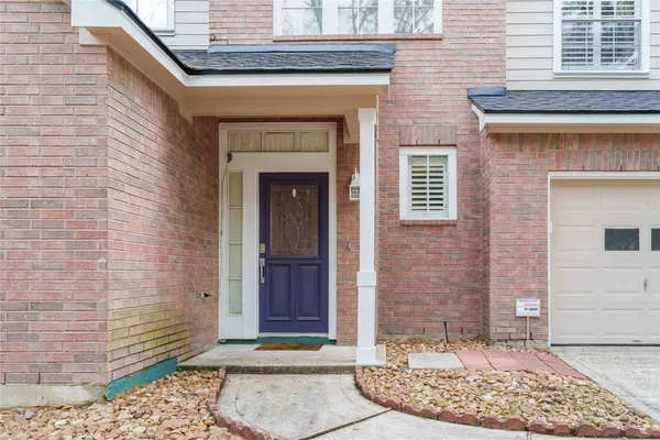 a front view of a house with a