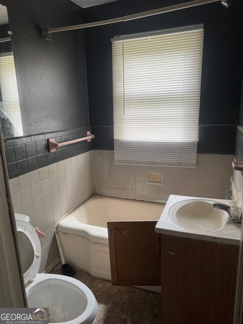 107 Benjamin Street Fort Valley, GA 31030 - Photo 15 of 26 a bathroom with a sink and a toilet