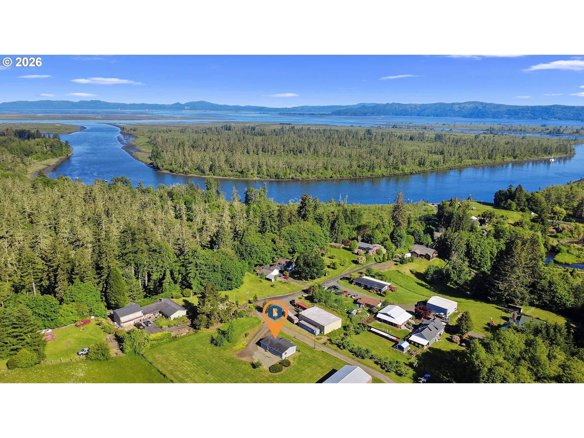 93228 Knappa Platt Road Astoria, OR 97103 - Photo 45 of 46 Drone View/UAV