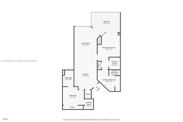 $775,000 | 851 Northeast 1st Avenue, Unit 1506, Miami, FL 33132