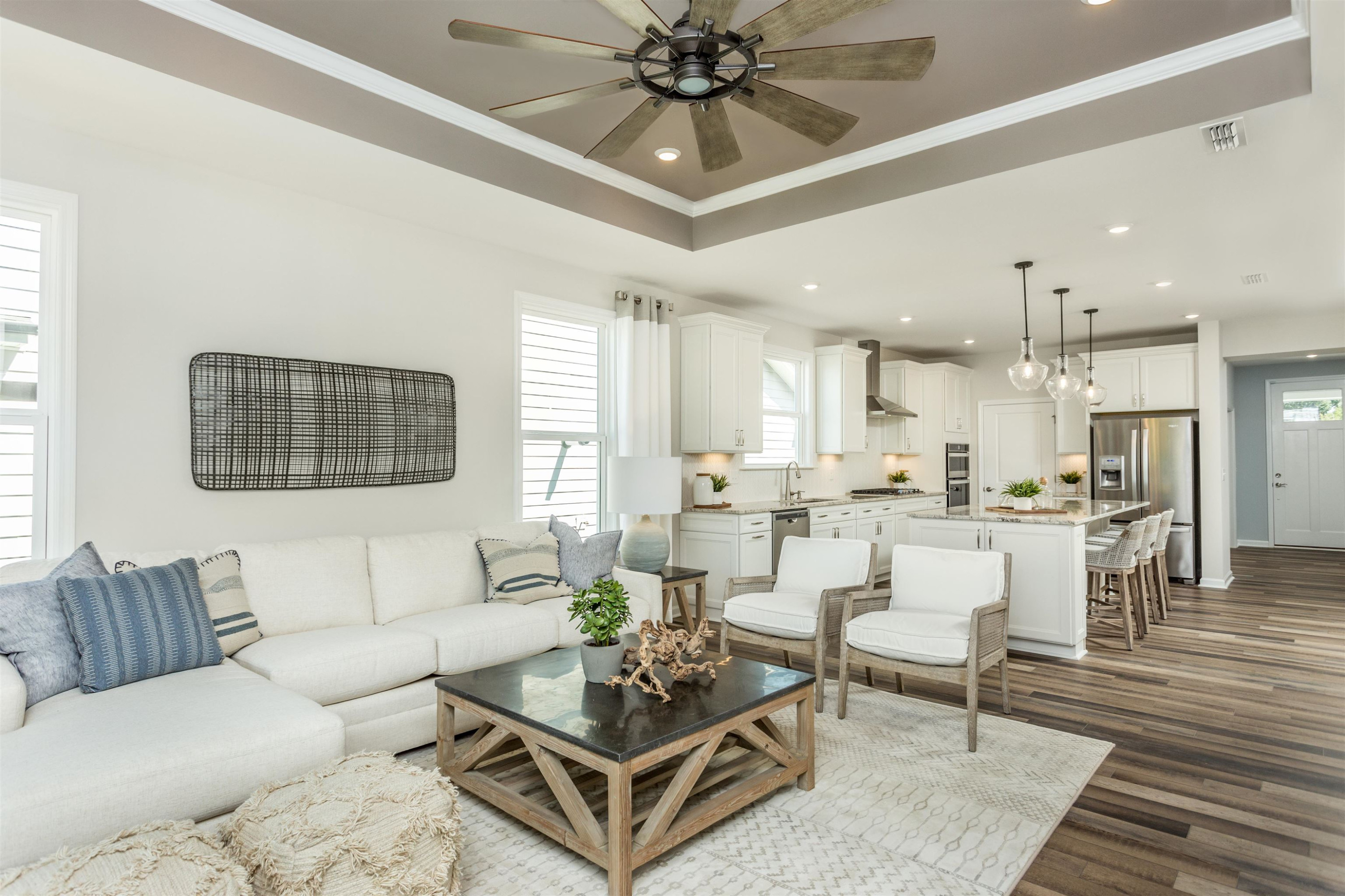 1405 Hornbeam Road Fuquay-Varina, NC 27526 - Photo 15 of 25 a living room with furniture and a large window