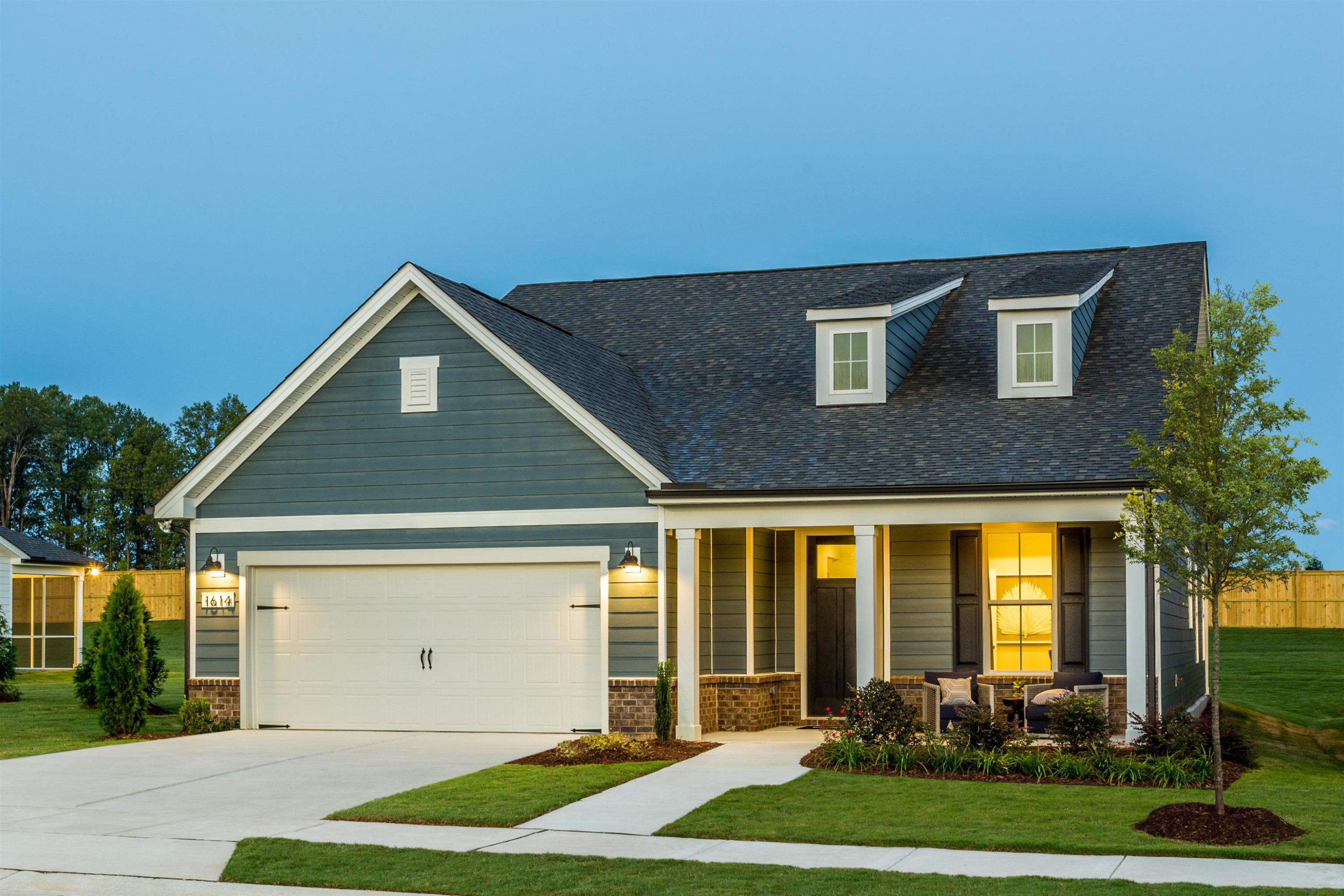 1405 Hornbeam Road Fuquay-Varina, NC 27526 - Photo 3 of 25 a front view of a house with garden