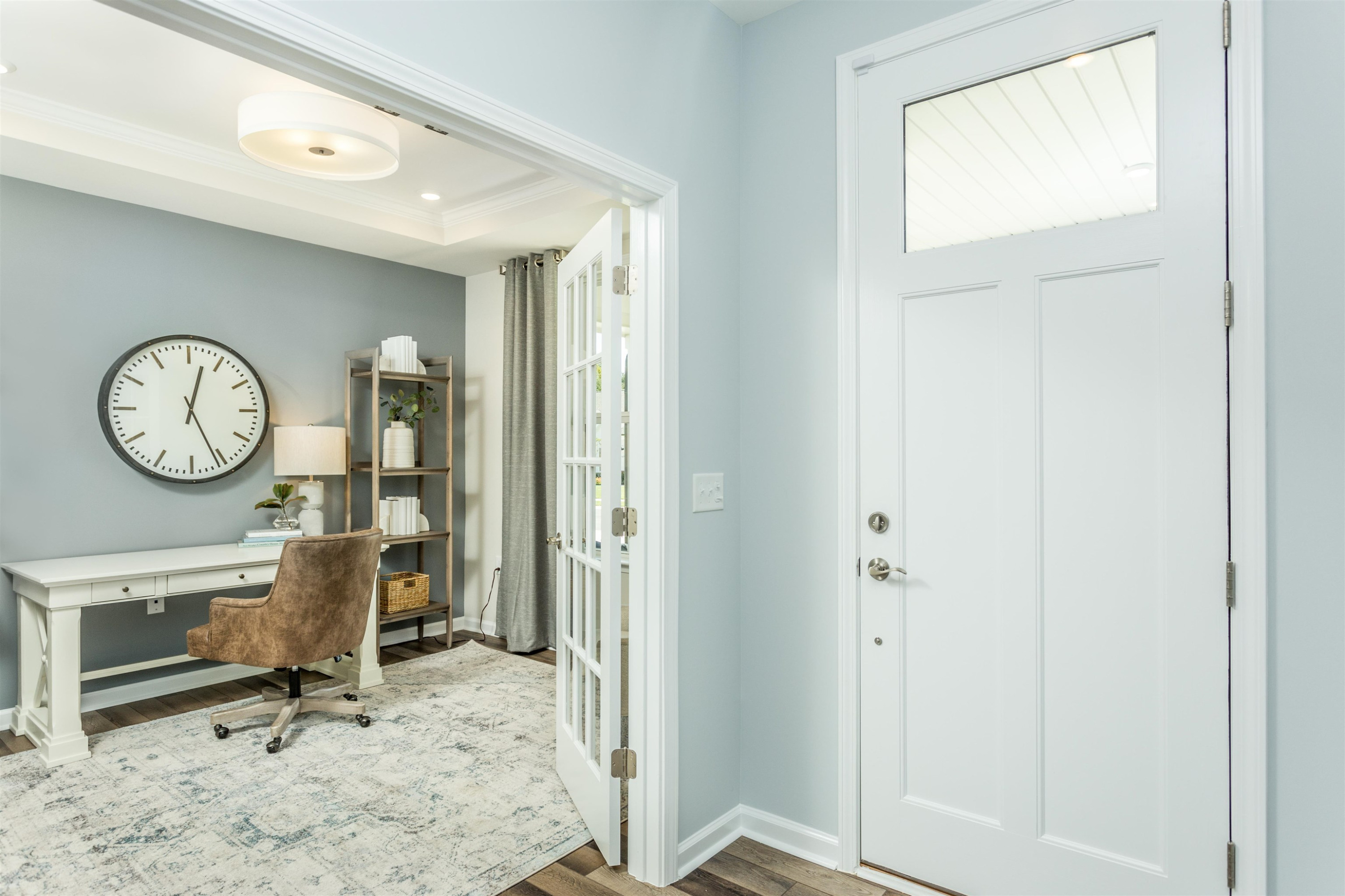 1405 Hornbeam Road Fuquay-Varina, NC 27526 - Photo 4 of 25 a view of a hallway with elevator
