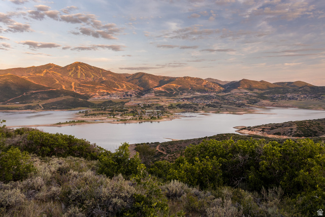 9269 North Sunset Road Kamas, UT 84036 - Photo 6 of 21 Expansive mountain landscape featuring a large body of water, distant hills, and varied natural vegetation