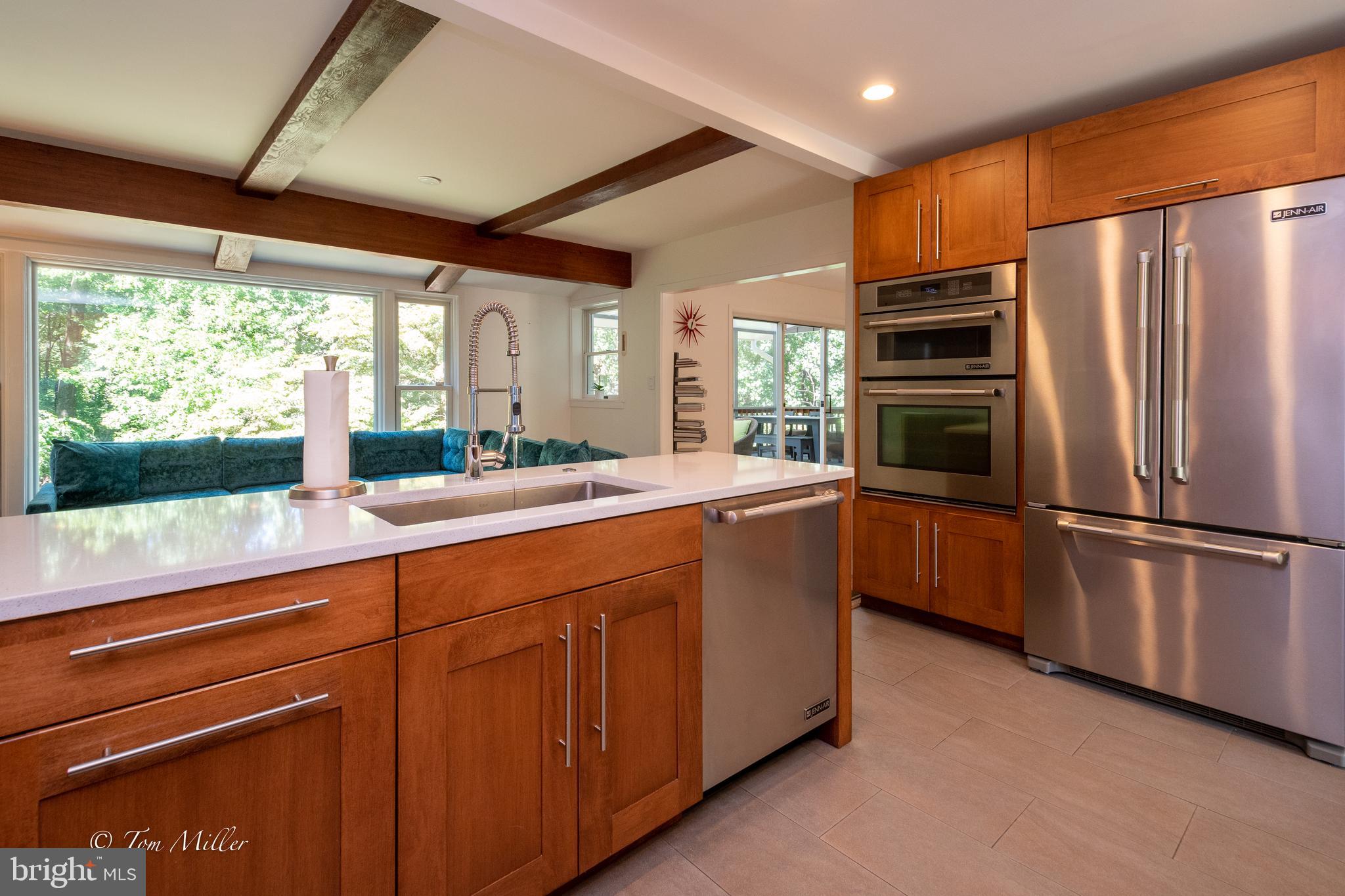 1802 Indian Head Road Baltimore, MD 21204 - Photo 17 of 54 Modern Cox Kitchen with heated floor