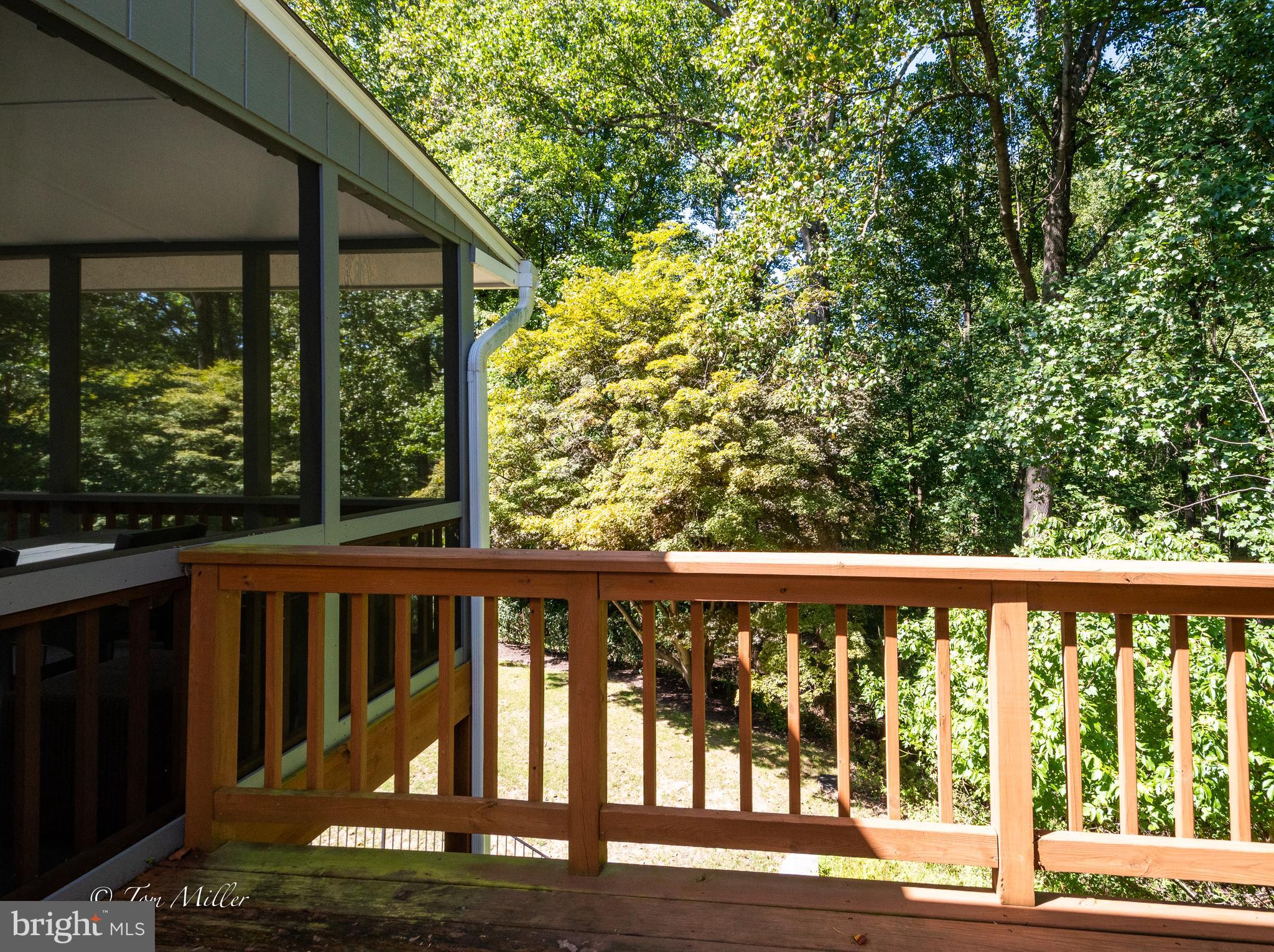 1802 Indian Head Road Baltimore, MD 21204 - Photo 24 of 54 Deck off of Master BR w/ access to Screened Porch