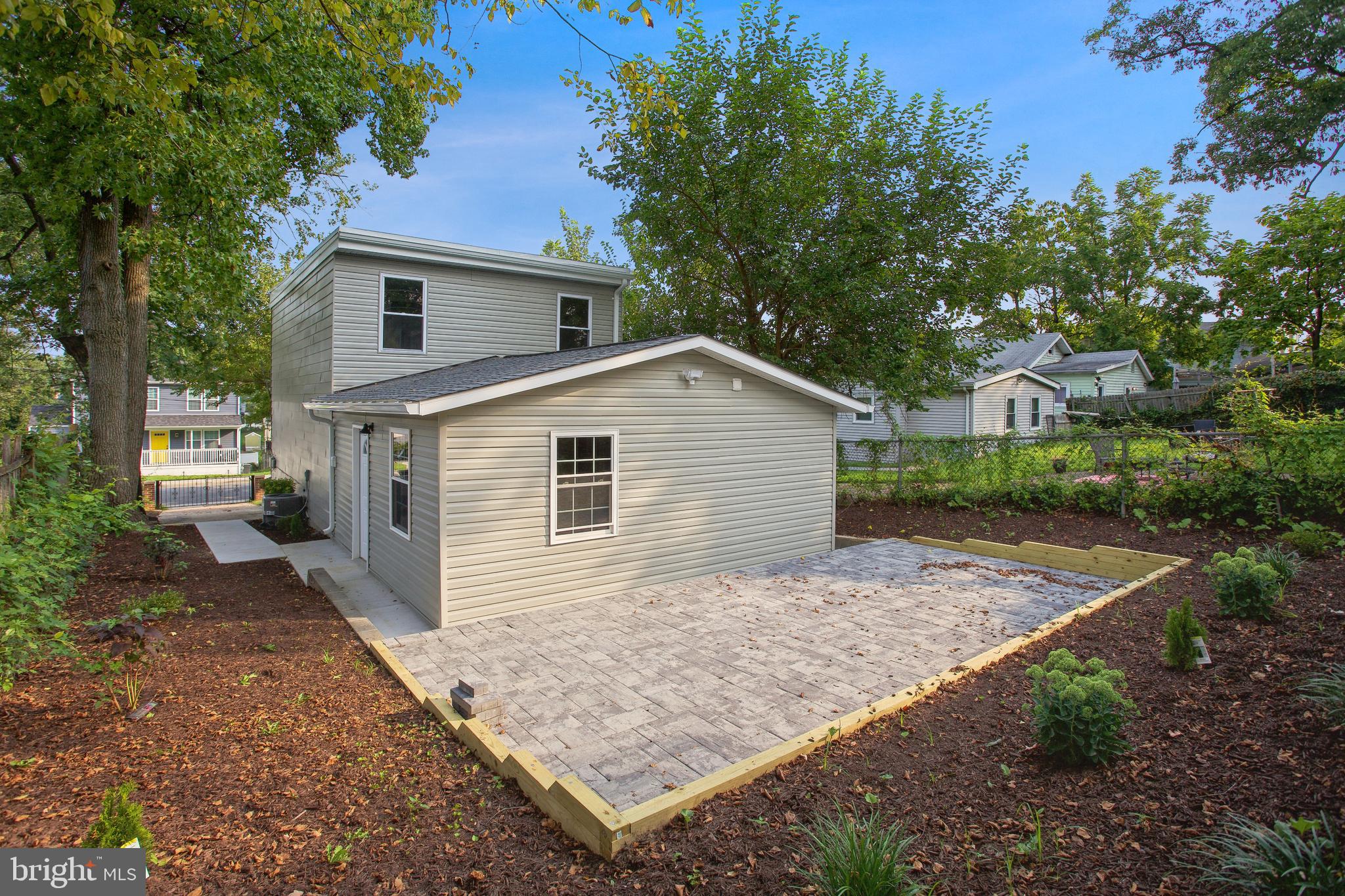 6719 Clinglog Street Capitol Heights, MD 20743 - Photo 24 of 26 Private back yard with large patio