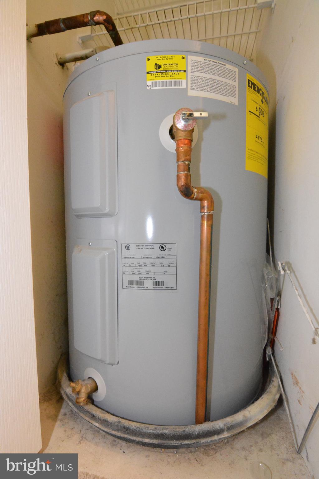 8352 Montgomery Run Road, Unit I Ellicott City, MD 21043 - Photo 34 of 38 Newer Hot water tank