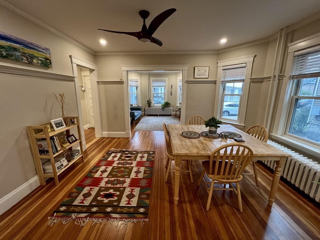 12 Rosemary Street, Unit 1 Boston, MA 02130 - Photo 2 of 17 a very nice looking dining room with a rug