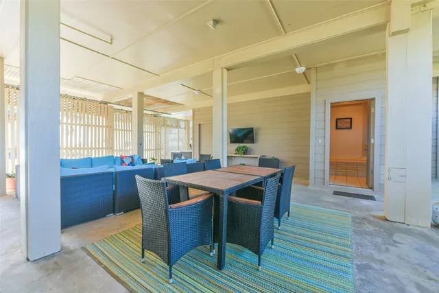 a view of ocean with beach