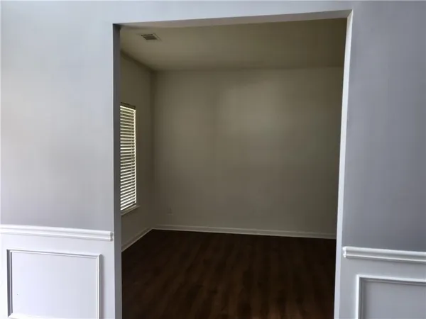 a view of front door