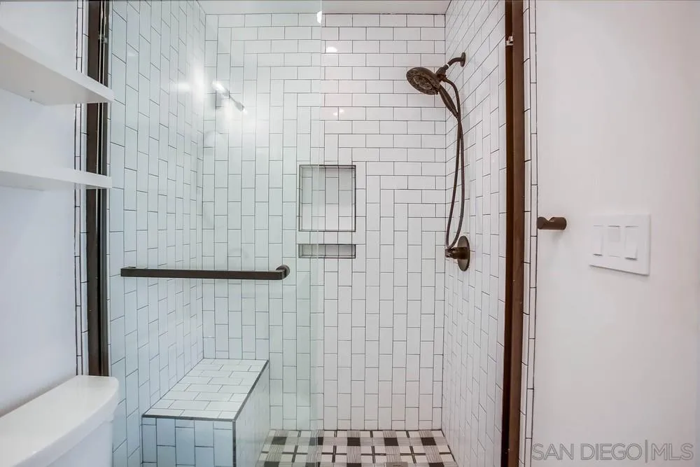 1228 Evergreen Drive Cardiff, CA 92007 - Photo 32 of 37 a bathroom with a shower