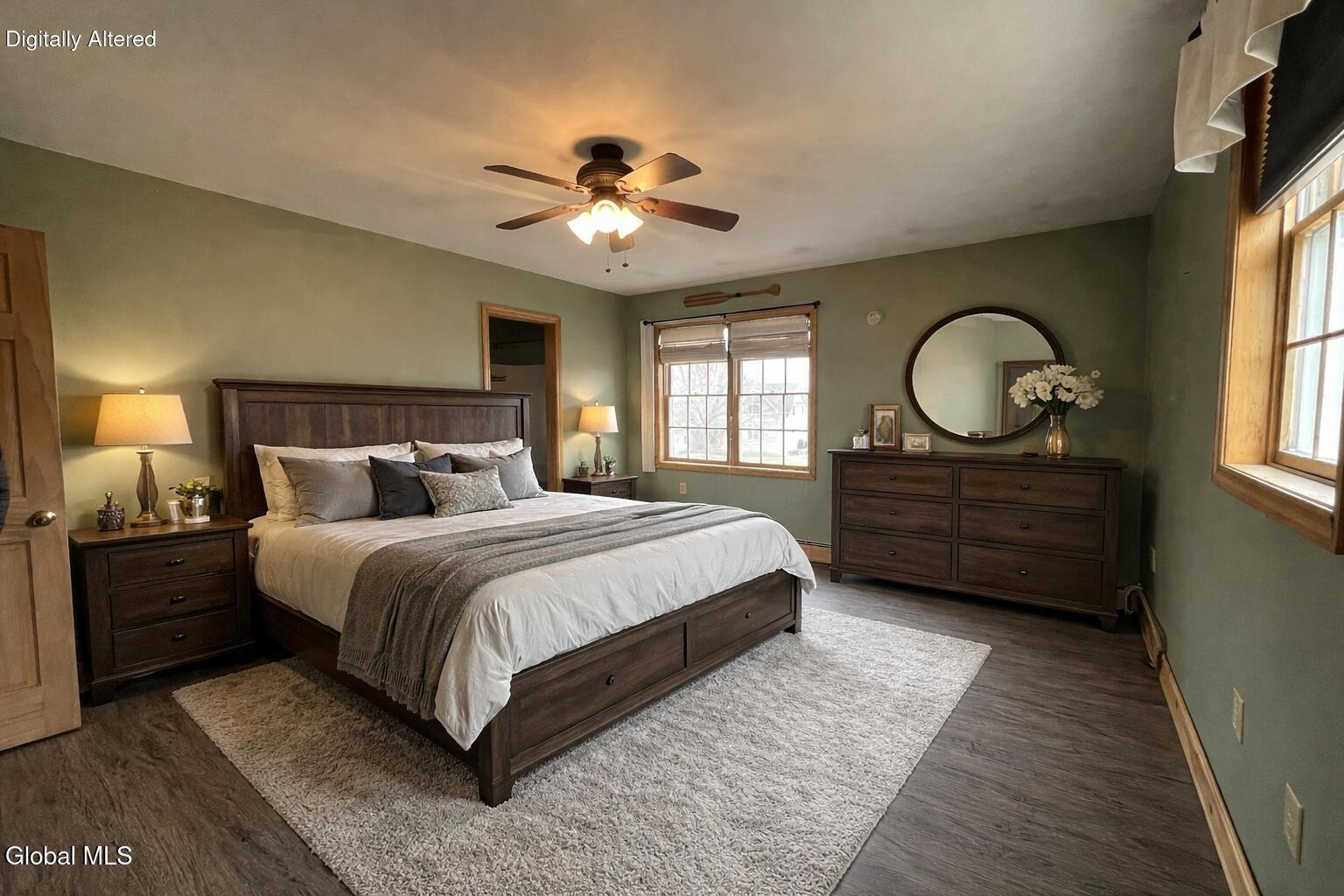 70 Island View Road Colonie, NY 12047 - Photo 21 of 36 Cozy master bedroom with rustic accents