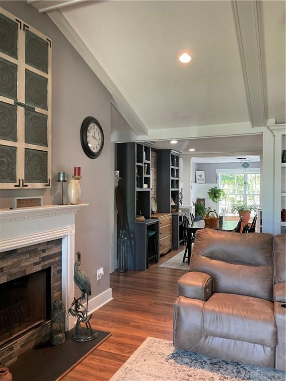 5403 Stone Trace Gainesville, GA 30504 - Photo 13 of 126 a living room with furniture and a fireplace