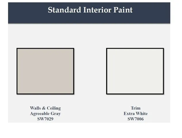 a picture of a bench in a white building