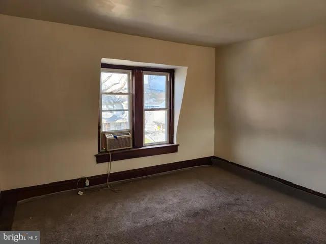 a view of a room with window