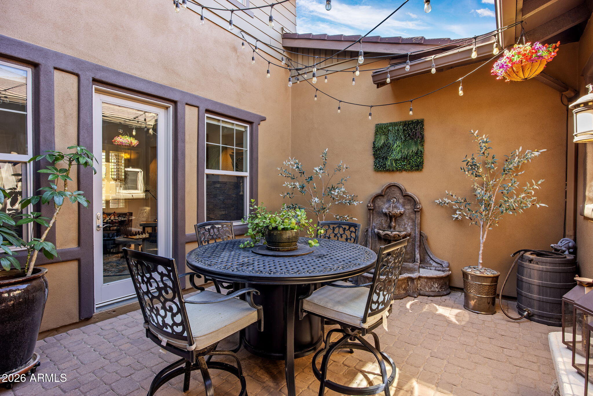 9488 East Canyon View Road Scottsdale, AZ 85255 - Photo 18 of 38 Interior Courtyard w/water feature