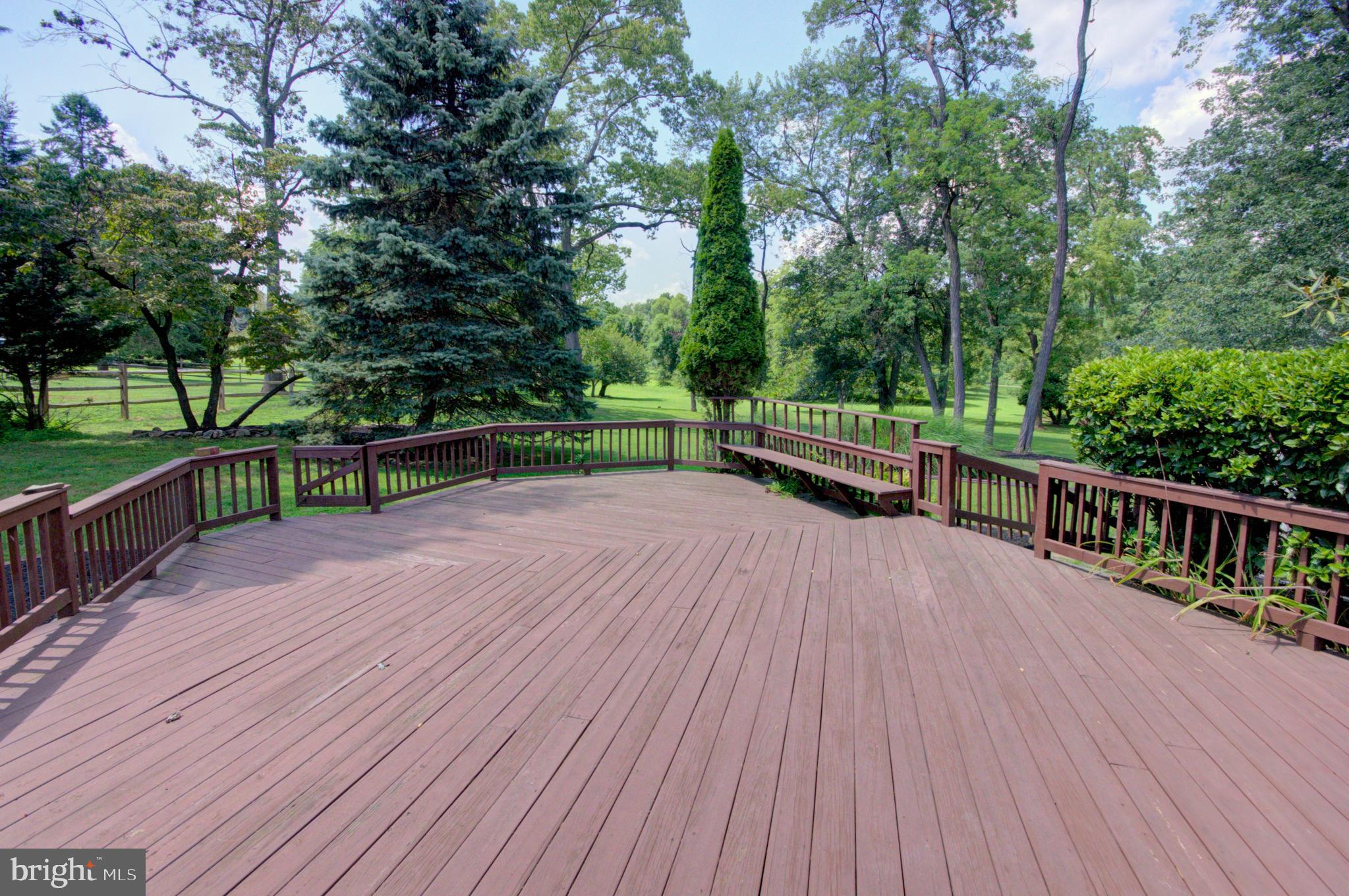 497 Falcon Road Wayne, PA 19087 - Photo 5 of 20 Large two level Deck Overlooking Bob White Park