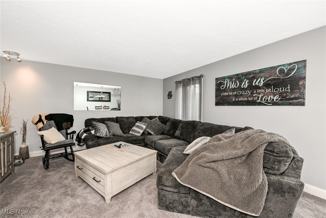 824 South Chillicothe Road, Unit 6 Aurora, OH 44202 - Photo 12 of 35 Spacious living room with updated carpeting.
