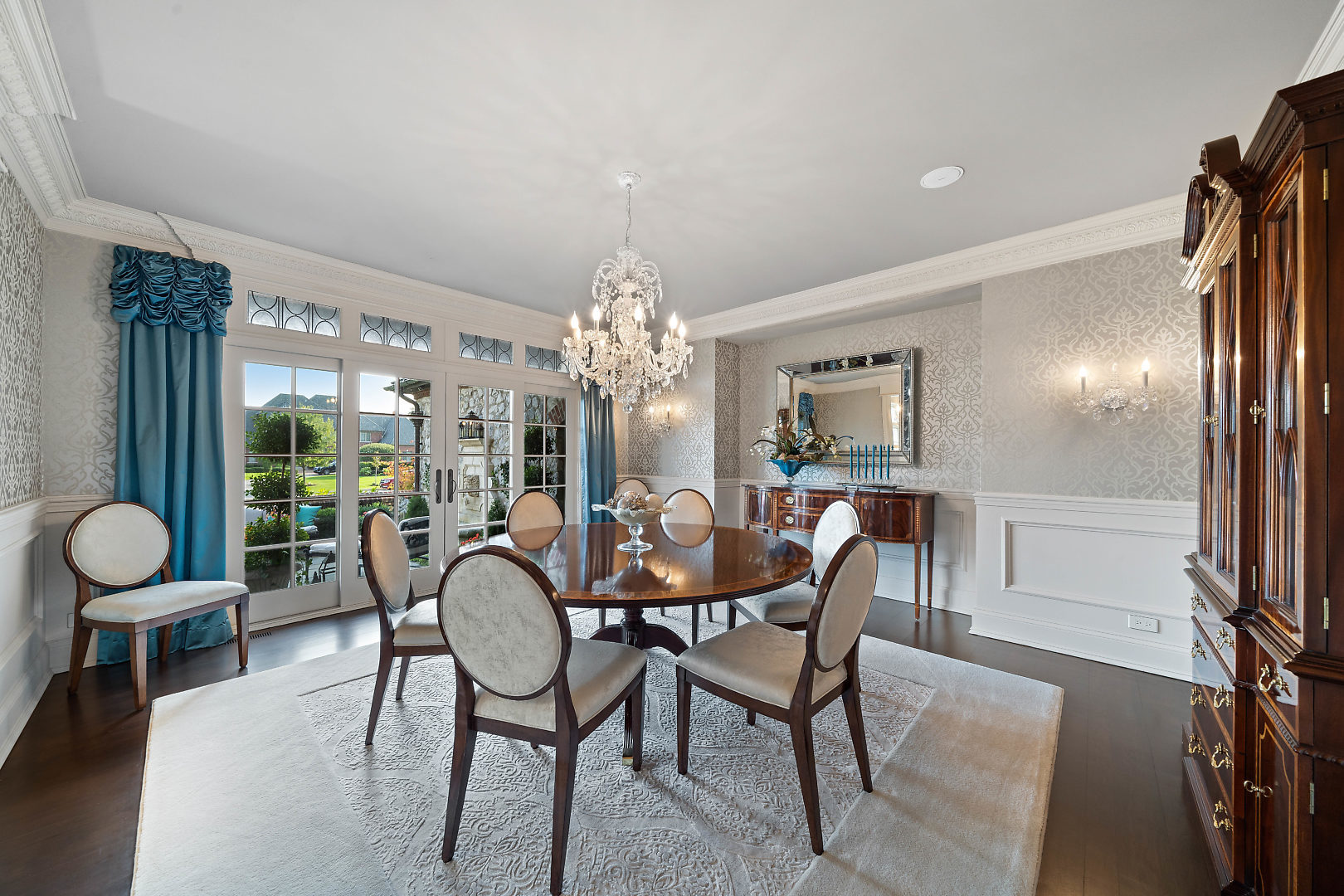36W516 Hunters Gate Road St. Charles, IL 60175 - Photo 8 of 47 a view of a dining room with furniture window and outside view