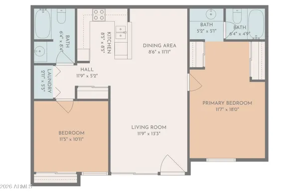 $240,000 | 5757 West Eugie Avenue, Unit 2114, Glendale, AZ 85304