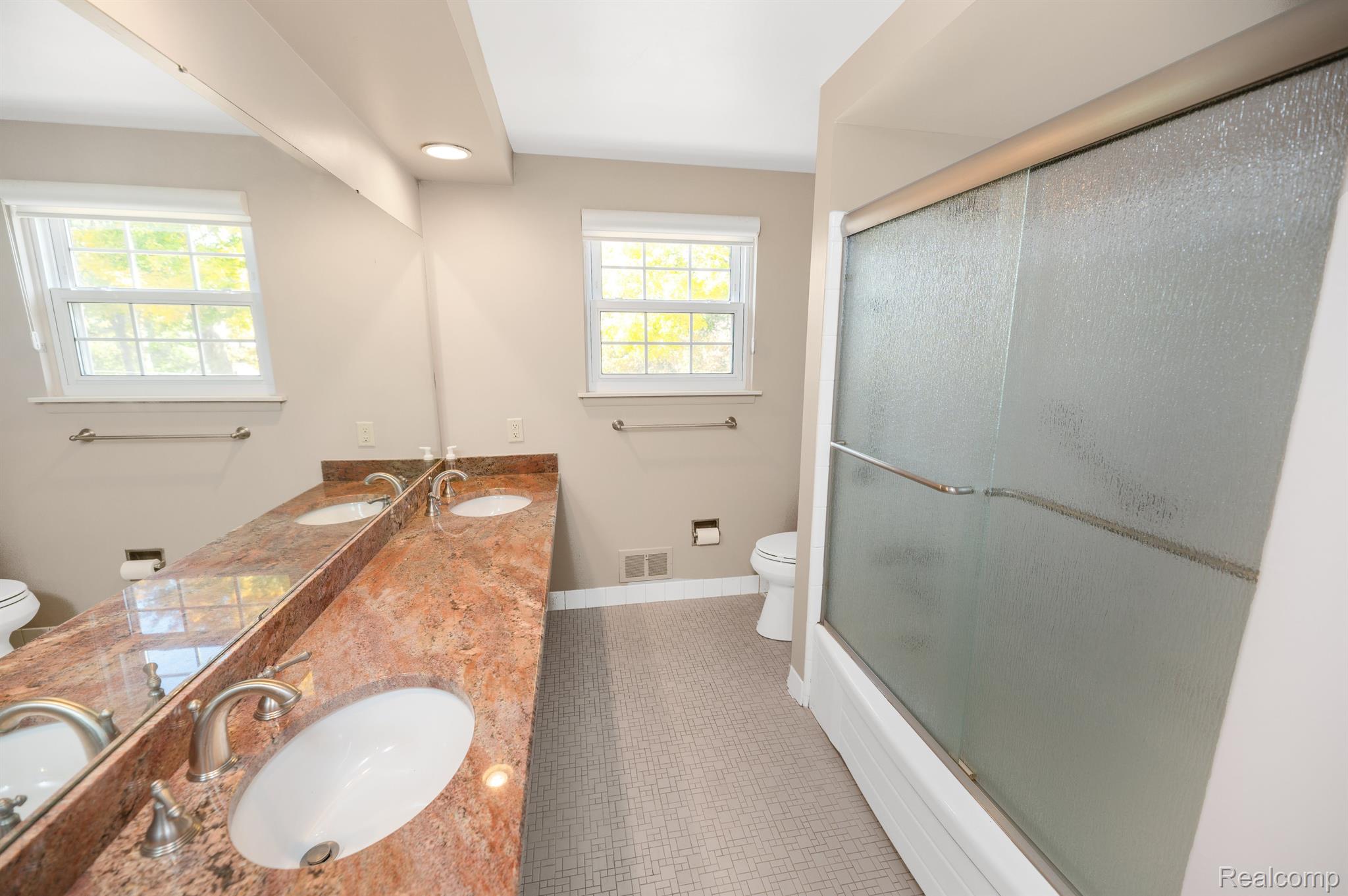373 Bellarmine Drive Rochester, MI 48309 - Photo 7 of 15 Main Bathroom with Dual Sinks