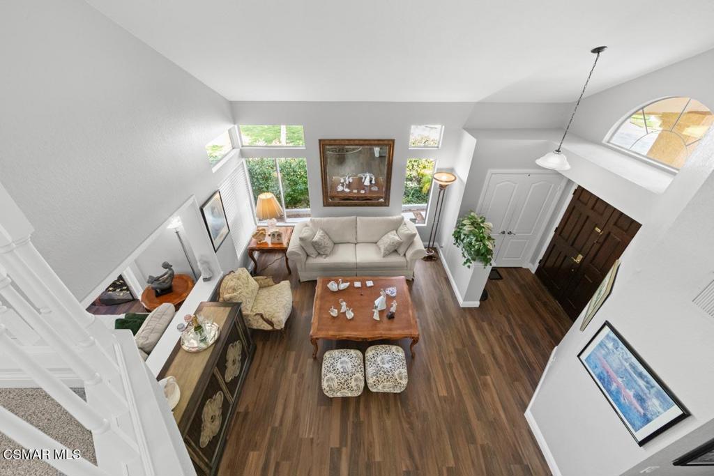 582 Fairfield Road Simi Valley, CA 93065 - Photo 14 of 31 a living room with furniture and a wooden floor