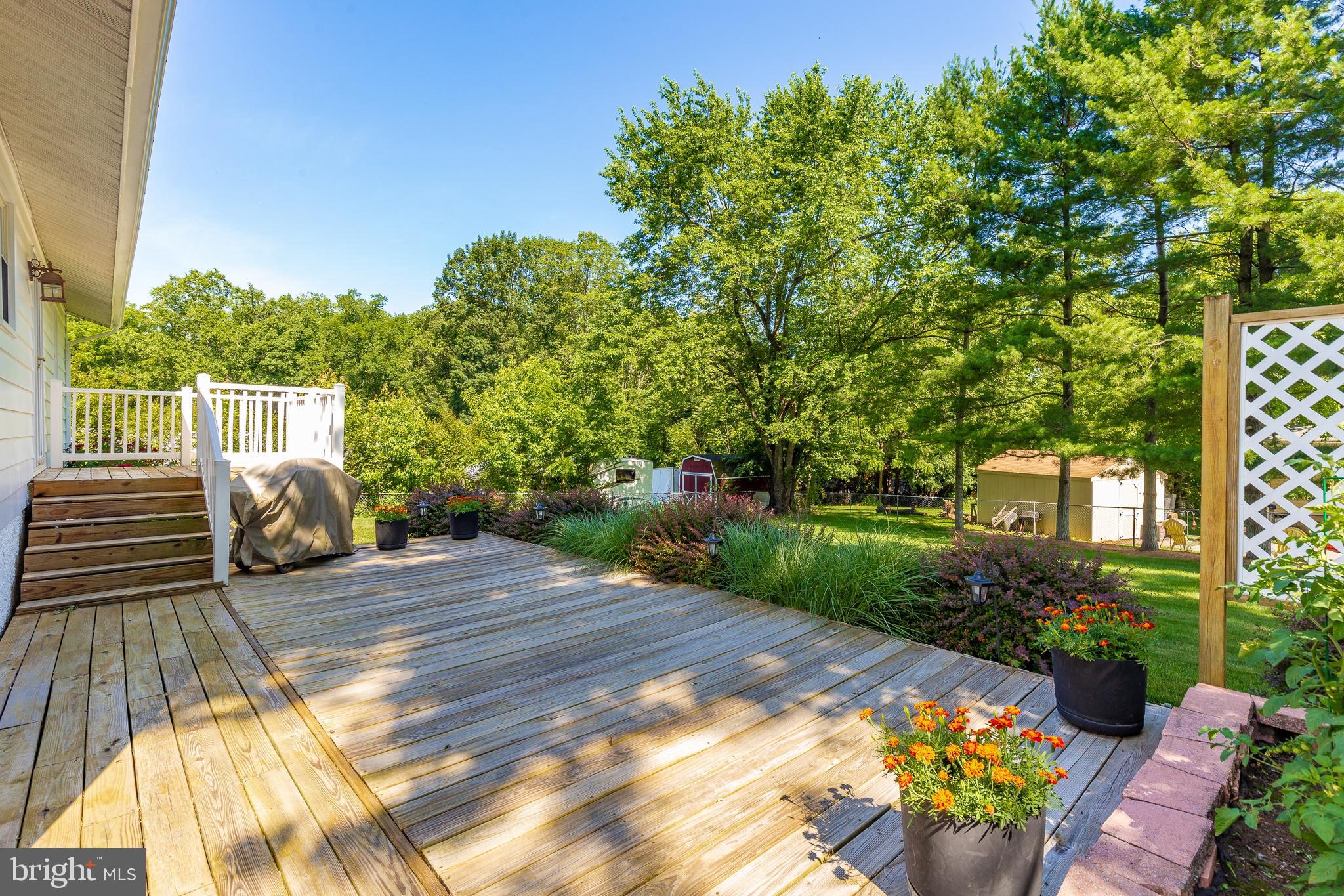 3013 Michael Road Mount Airy, MD 21771 - Photo 34 of 42 Deck and Rear Yard