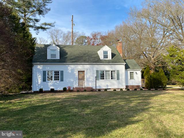 Large front yard