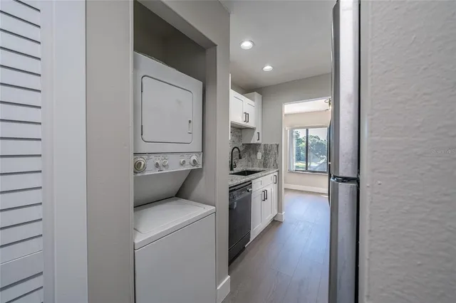 a view of a small space